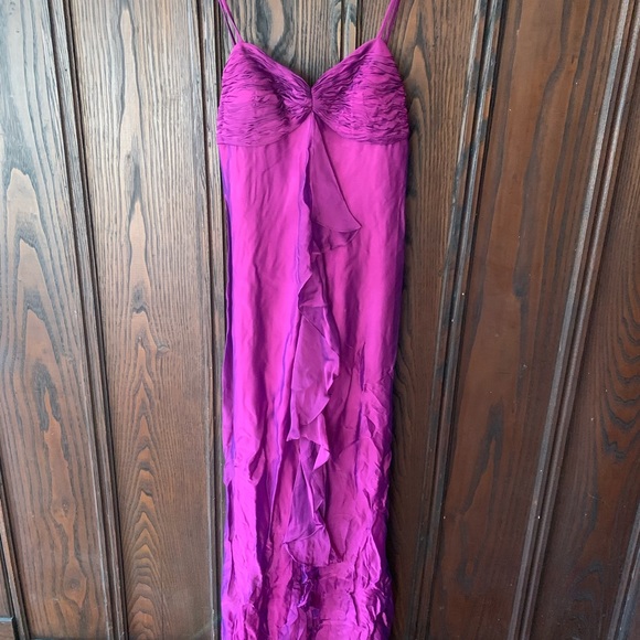 Rimini magenta dressy dress - size 6 - Picture 2 of 13